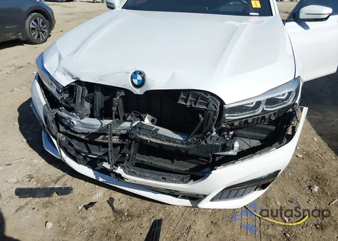 2021 BMW 750I xDrive из США, поврежденный, VIN WBA7U2C00MCG43754